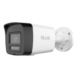 Camera IP Hikvision HiLook 6MP, lentila 2.8mm, Iluminare duala 30m, Microfon si difuzor, PoE, IP67, Slot pentru MicroSD - IPC-B160HA-LUF/SL SafetyGuar