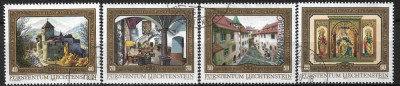 B1140 - Lichtenstein 1978 - Aniversari 4v.stampilat,serie completa foto