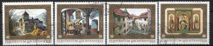 B1140 - Lichtenstein 1978 - Aniversari 4v.stampilat,serie completa