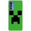 Husa compatibila cu Motorola G100 model creeper, Silicon, TPU, Viceversa, Transparent, Carcasa