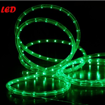 Cablu luminos LED Hoff, D 11 mm, verde foto