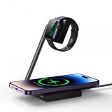 Cumpara ieftin Incarcator Retea Wireless Joyroom JR-WQN05 2in1, 15W, 1.67A, Negru