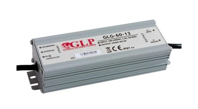 Sursă de alimentare GLP GLG-60-12, driver LED GLP tensiune constantă PFC 60W, IP67, 12V/5A foto