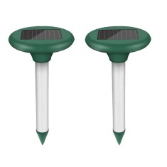 Set 2x Aparat Anti Daunatori de Gradina MRG M1063, Cu Incarcare Solara C1063