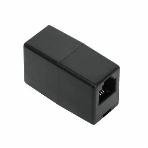 Cupla prelungire telefonica modulara RJ11 6P4C negru Well