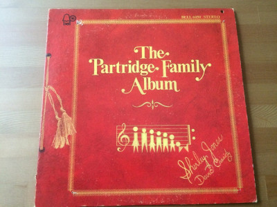 the partridge family 1970 disc vinyl lp muzica pop stage screen bell rec USA VG+ foto