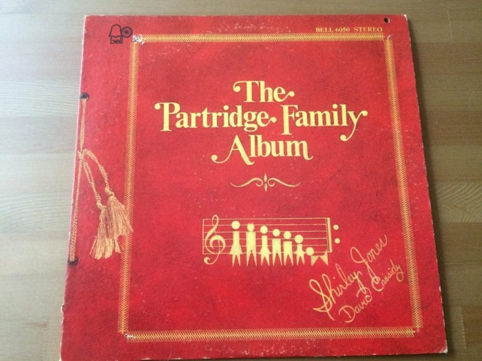 the partridge family 1970 disc vinyl lp muzica pop stage screen bell rec USA VG+