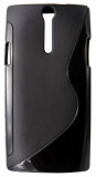 Husa silicon S-line neagra pentru Sony Xperia S (Nozomi LT26i, LT26a)