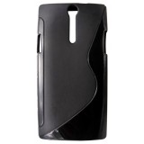 Husa silicon S-line neagra pentru Sony Xperia S (Nozomi LT26i, LT26a)