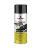 Spray vopsea Grafen Professional 400 ml; nitroceluloza; negru lucios, Nigrin