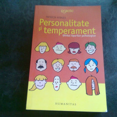 PERSONALITATE SI TEMPERAMENT - PATRICIA HEDGES