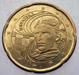 1.544 CROATIA NIKOLA TESLA 20 EURO CENTS 2023