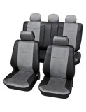 Set Huse Scaun Universale Din Piele Ecologica Petex Gri