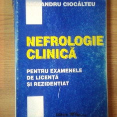 NEFROLOGIE CLINICA PENTRU EXAMENELE DE LICENTA SI REZIDENTIAT de ALEXANDRU CIOCALTEU