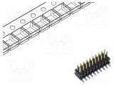 Conector şiruri pini tată 20 PIN 1,27mm gold flash SMT SAMTEC