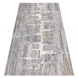 Covor OPERA 0W9774 C90 54 Abstracțiune - structural două niveluri de l&acirc;nă gri / fildeş, 160x230 cm