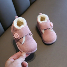 Pantofi roz imblaniti - Watercress (Marime Disponibila: Marimea 27)