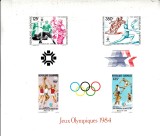 A10 QC 36 - Colita foarte veche - Gabon - Gabonaise - JO 1984 - nedantelata