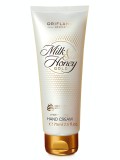 Cremă hidratantă de m&acirc;ini Milk &amp; Honey Gold (Oriflame)