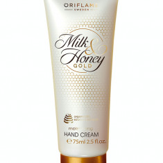 Cremă hidratantă de mâini Milk & Honey Gold (Oriflame)