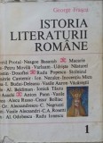 ISTORIA LITERATURII ROMANE VOL.1-GEORGE IVASCU