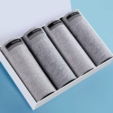 Cumpara ieftin Set 4 perechi de boxeri pentru barbati, CH006, Gri
