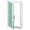 vidaXL Panou Acces Aluminiu cu Gips-Carton 25x50cm Alb, 55.5x30.5x1.25 cm, Interior