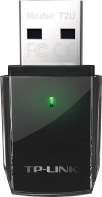 ADAPTOR RETEA TP-LINK AC600, extern wireless 2.4 GHz | 5 GHz, USB 2.0, port, 433 Mbps, antena interna x 1, &amp;quot;Archer T2U&amp;quot; (timbru verde 0.18 lei) foto