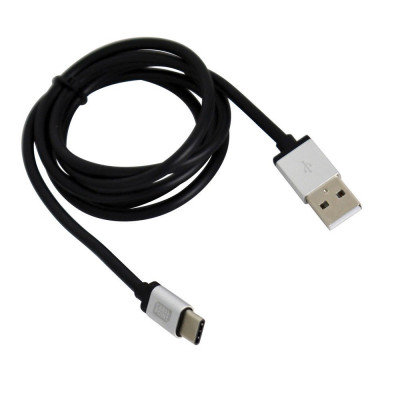 Cablu incarcare telefon, cablu transfer date USB 2.0 la USB Type C , 1 metru, Carpoint Kft Auto foto