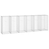 Cumpara ieftin Perete gabion cu capace, 300x50x100 cm, otel galvanizat