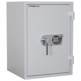 Seif certificat antiefractie antifoc FireMaster65 electronic 670x480x455mm EN1143/EN2 60P gri deschis, Rottner Security