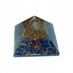 Piramida generatoare de energie_obiect de decor_Lapis Lazuli foto