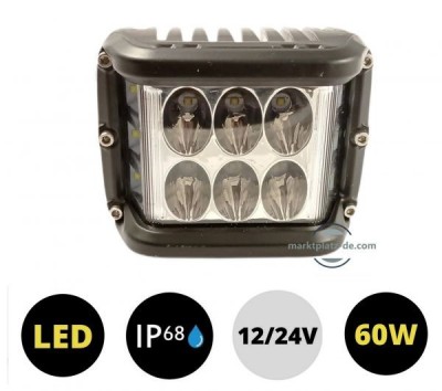 LED Far Luminile de lucru 60W 12V 24V foto