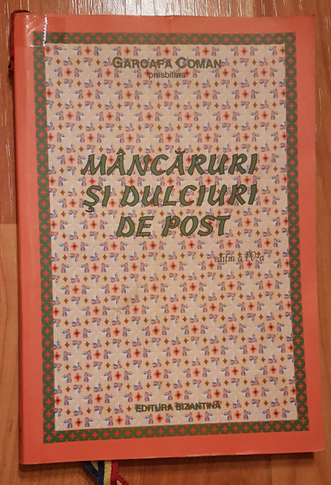 Mancaruri si dulciuri de post de Garoafa Coman