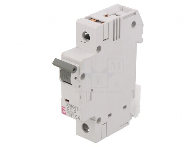 &Icirc;ntrerupător Supracurent 0.5A 230/400V 1P 6kA