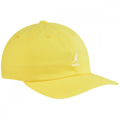 Sapca Kangol Washed Cotton Baseball Galben - Cod 78751485204 foto