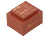 Transformator &Icirc;ncapsulat 1VA 18V PCB