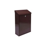 Cumpara ieftin Cutie Postala Maro Vorel 78572, 400x250x100mm, Otel Zincat, Deschidere Superioara, Include 2 Chei