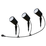 Set Corp Iluminat Led Rgb 3in1 5.2w Ip65 - Negru, Vtac