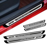 Cumpara ieftin Set 4 bucati Protectii Praguri din autocolant Crom - Racing Limited Edition, AVEX