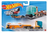 SET CAMION SI MASINA SPORT HOT WHEELS DISTRICT TRANSPORT SuperHeroes ToysZone