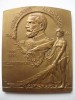 PLACHETA EXPOZITIA GENERALA ROMANA 1906 , GRAVORI CIZEK &amp; RESCH, CAROL I, IM 1.182