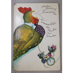 KRAWITTER , KRAWATTER , ( CUCURIGU - GAGU , ROADE - TOT SI ROADE - MULT ) de HERBERT FRIEDRICH , ilustratii de GERHARD LAHR , 1983 , TEXT IN LIMBA GE