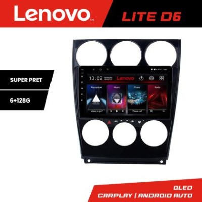 Navigatie Mazda 6 2004-2008 Lenovo Kit-944 8 core 6+128 GB Android Waze USB Navigatie Internet Youtube Radio CarStore Technology foto