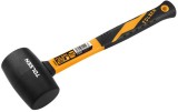 Ciocan Cauciuc 220g Tolsen GRIPro, Maner Fibra Sticla, Antirecul, Protectie Obiecte, Constructii, Auto