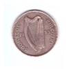 Moneda Irlanda 1 pingin 1933, stare buna, curata, Europa, Bronz