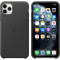Husa Piele Apple iPhone 11 Pro, Neagra MWYE2ZM/A
