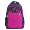 Ghiozdan Mov Pixie Crew Alfabet cu Panou Siliconic, 200 Pixeli Inclusi, 49x36x21 cm, 32L, Ergonomic, Scolari/Gimnaziu/Liceu