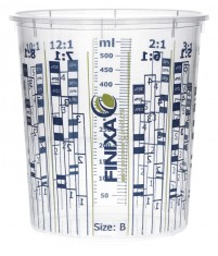 Pahar Gradat Mixare Finixa, 650 ml foto