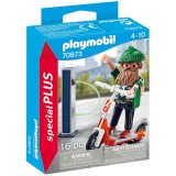 Playmobil Figures - Special Plus, Hipster cu scuter